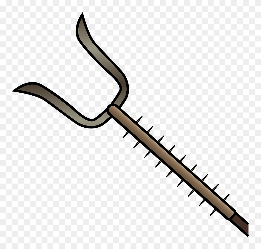 Sasumata Weapon Clipart - Png Download