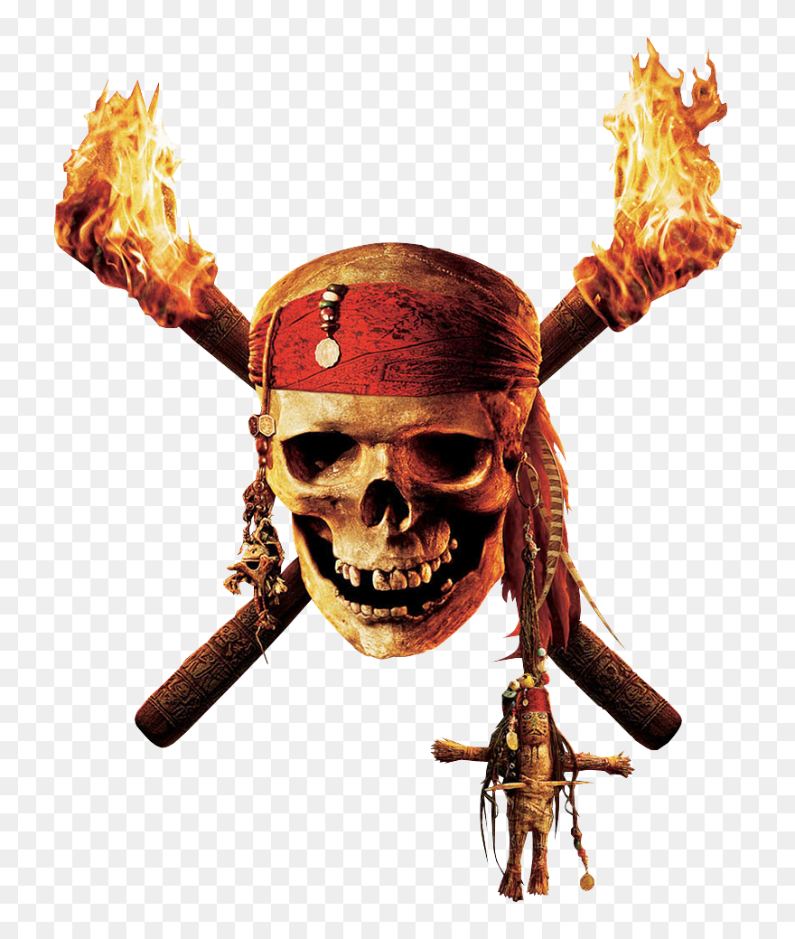 Transparent Jack Frost Clipart - Pirates Of The Caribbean Logo - Png Download