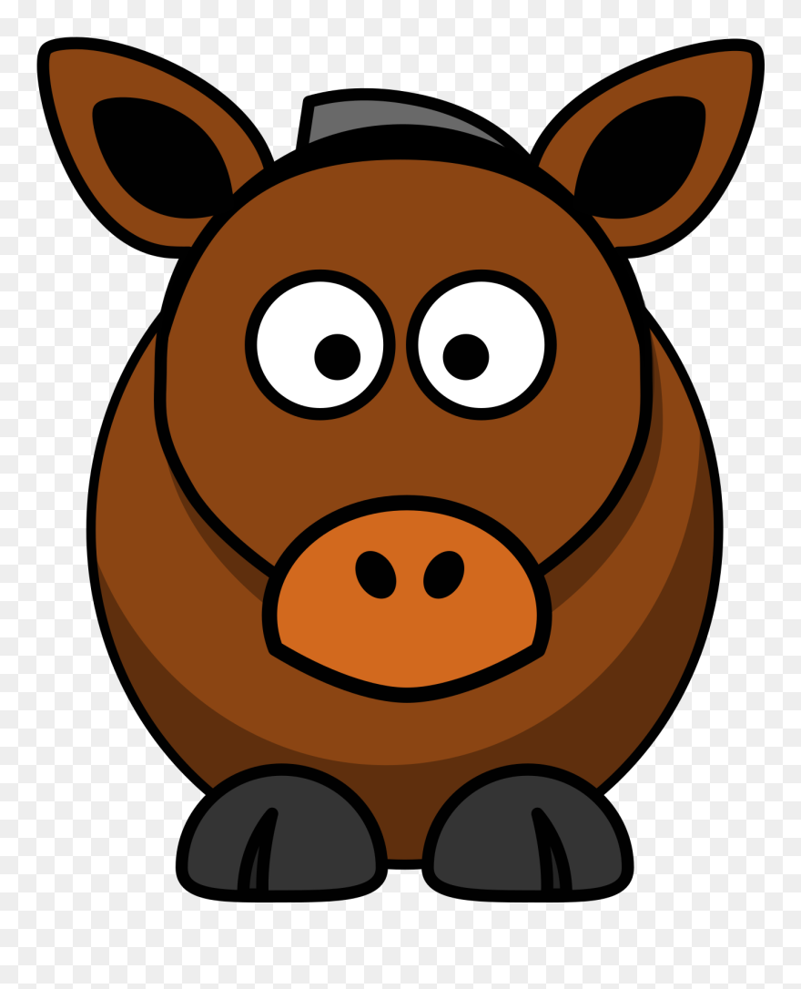 Horse Cartoon Image - Cartoon Horse Clipart - Png Download