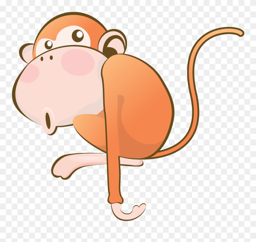 猴子 矢量 图 Clipart