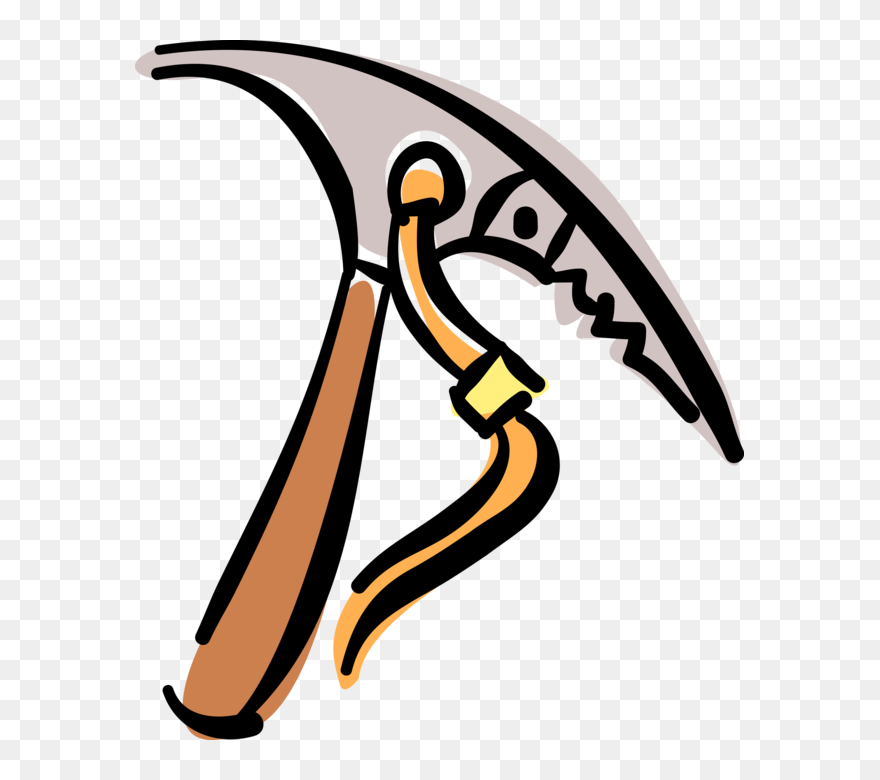 Vector Illustration Of Mountain Climbing Equipment - Cartoon Climbing Gear Clipart - Png Download