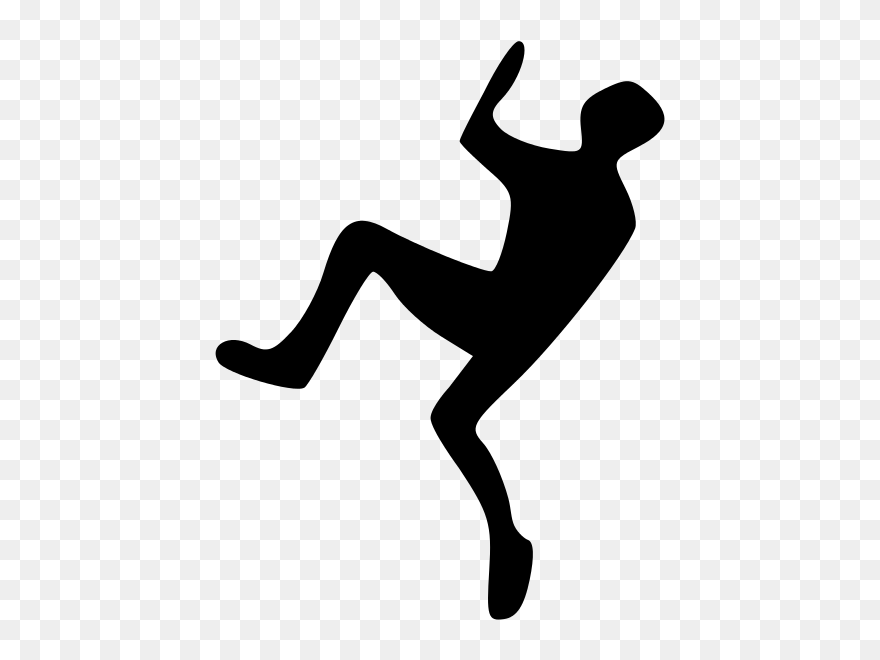 Person Climbing Silhouette Png Clipart