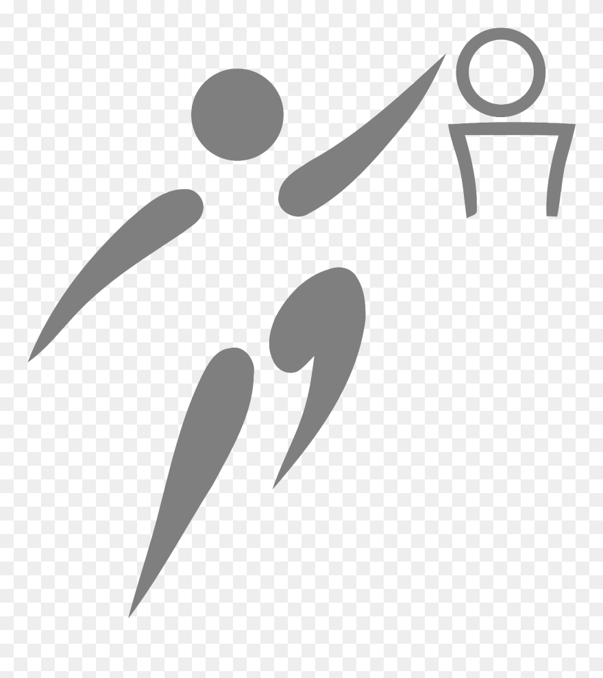 Basketball Olympic Sport Logo Clipart