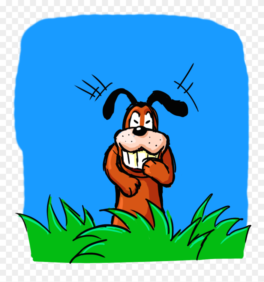 Hunter Clipart Waterfowl Hunting - Duck Hunt Dog Drawing - Png Download