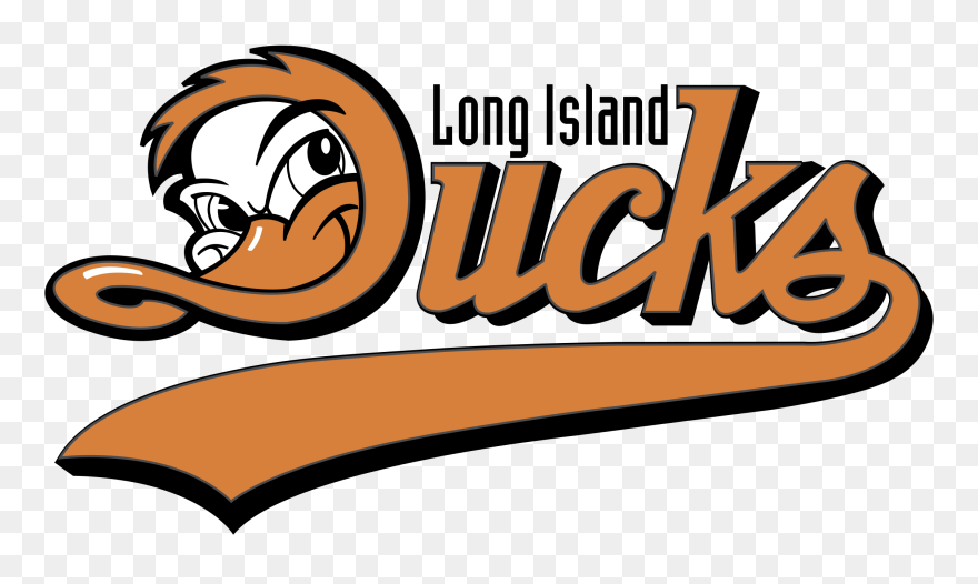 The Long Island Duck Clipart Vector Freeuse Library - Long Island Ducks - Png Download