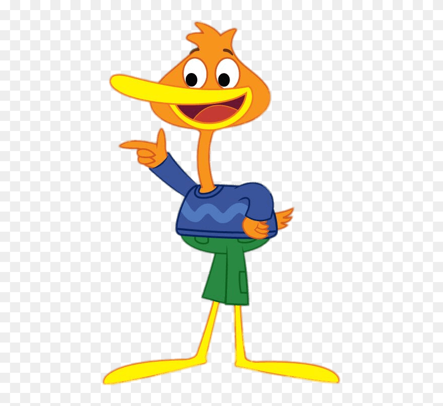 P King Duckling - P King Duckling Characters Clipart