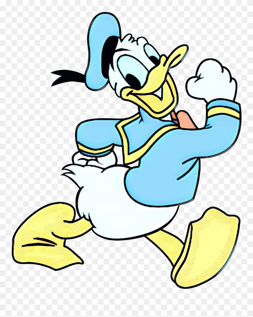 Donald Duck Mickey Mouse Daisy Duck Pluto Goofy - Donald Duck Vector Png Clipart