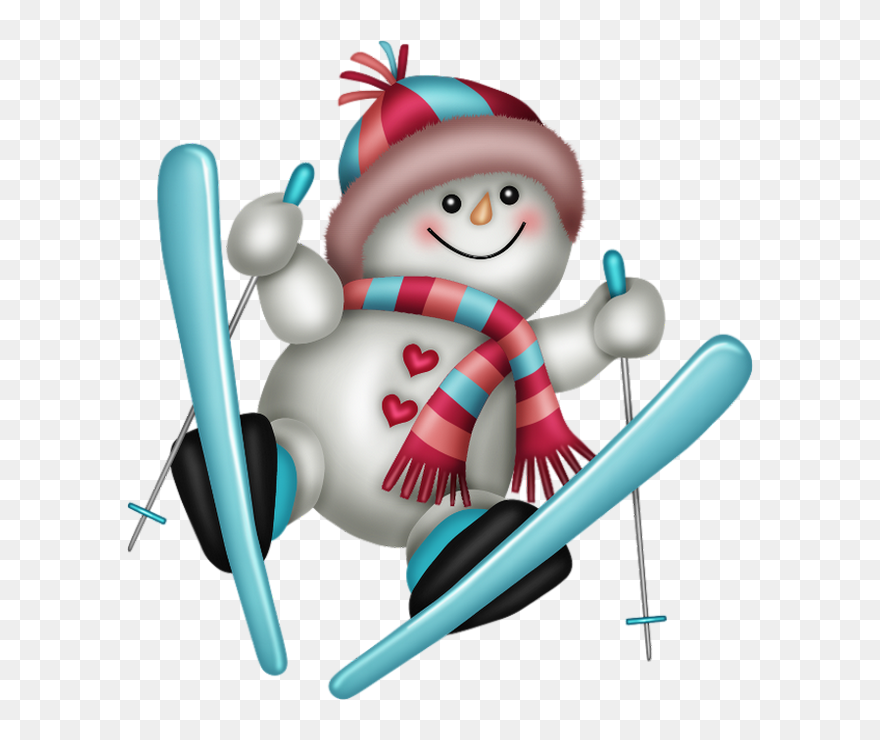 Tubes Bonhommes De Neige,tubes De Noel,cliparts,vectors - Png Download