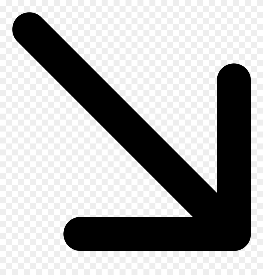 Feathered Arrow Png - Diagonal Arrow Png Clipart