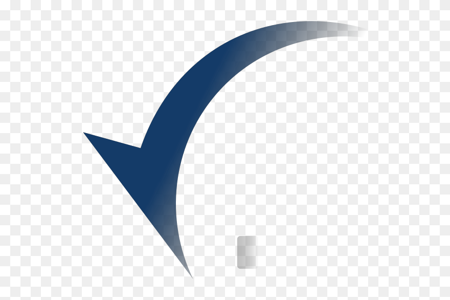Blue Down Arrow Svg Clip Arts - Crescent - Png Download