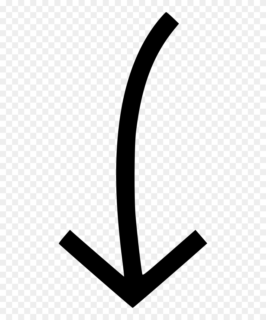Arrow Pointing Down Comments - Arrow Pointing Down Png Clipart