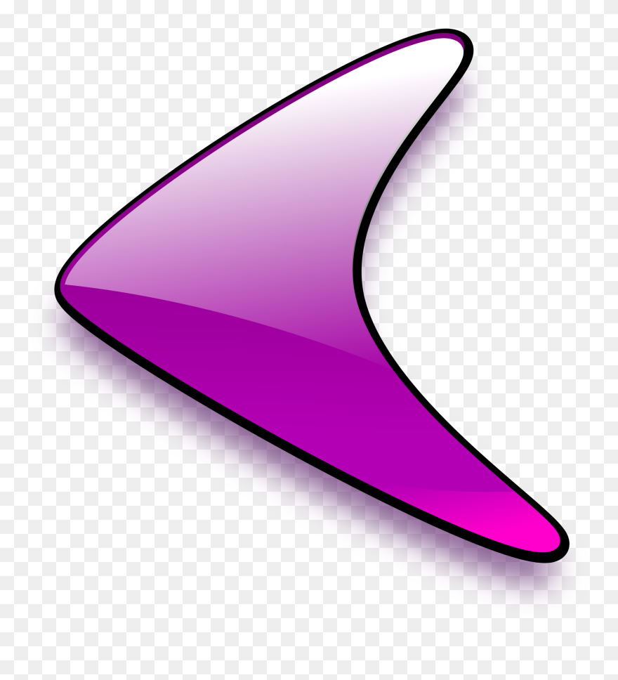 Glossy Left Arrow Clip Arts - Clip Art - Png Download