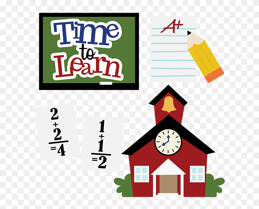 Time To Learn Clipart - Png Download
