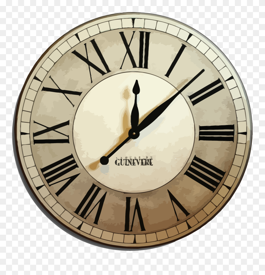 Download Old Fashion Big Clock Clipart (5774270) PinClipart
