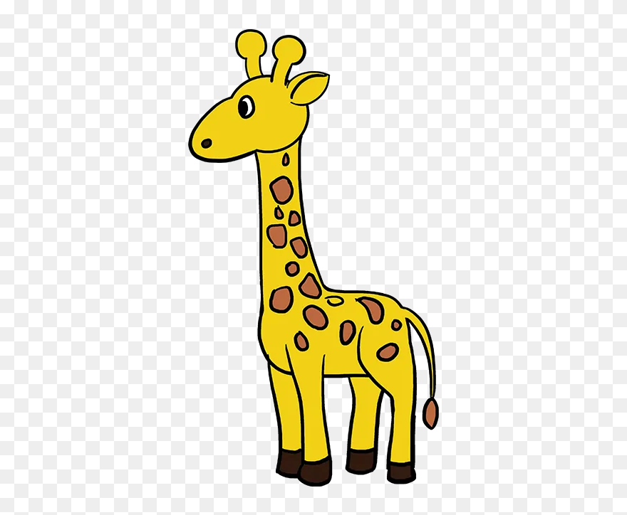 Giraffe Drawing Clipart
