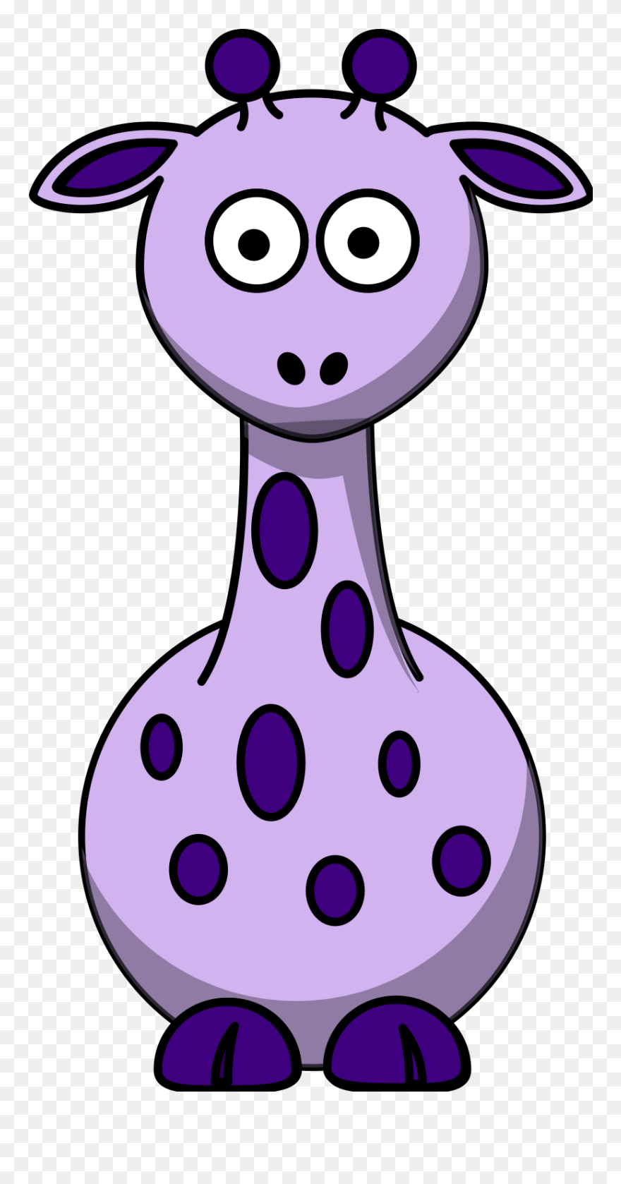 Cartoon Giraffe Clipart