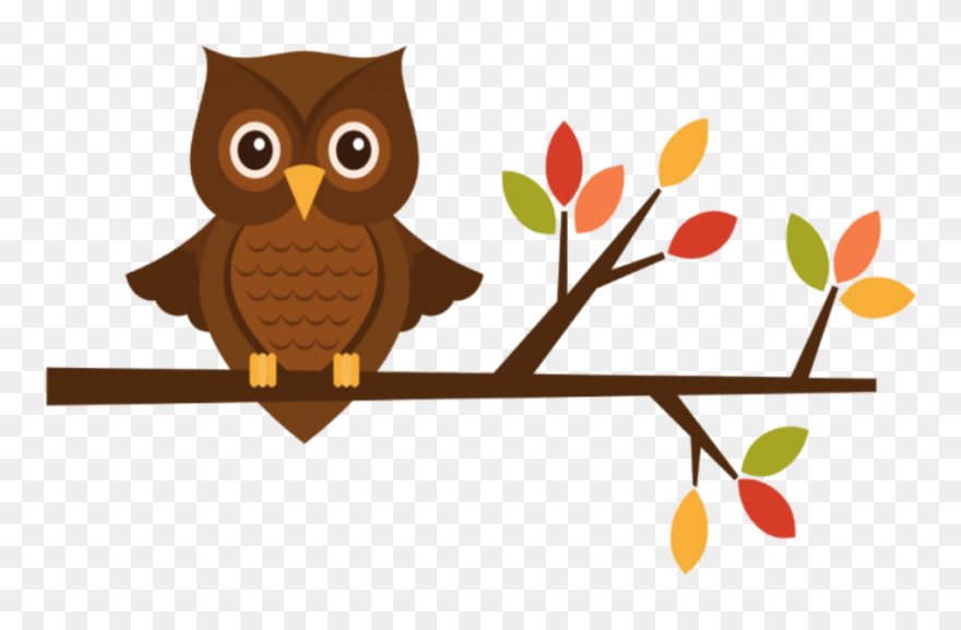 Book Club Clipart Free Clipart Black And White Download - Fall Owl Clip Art - Png Download