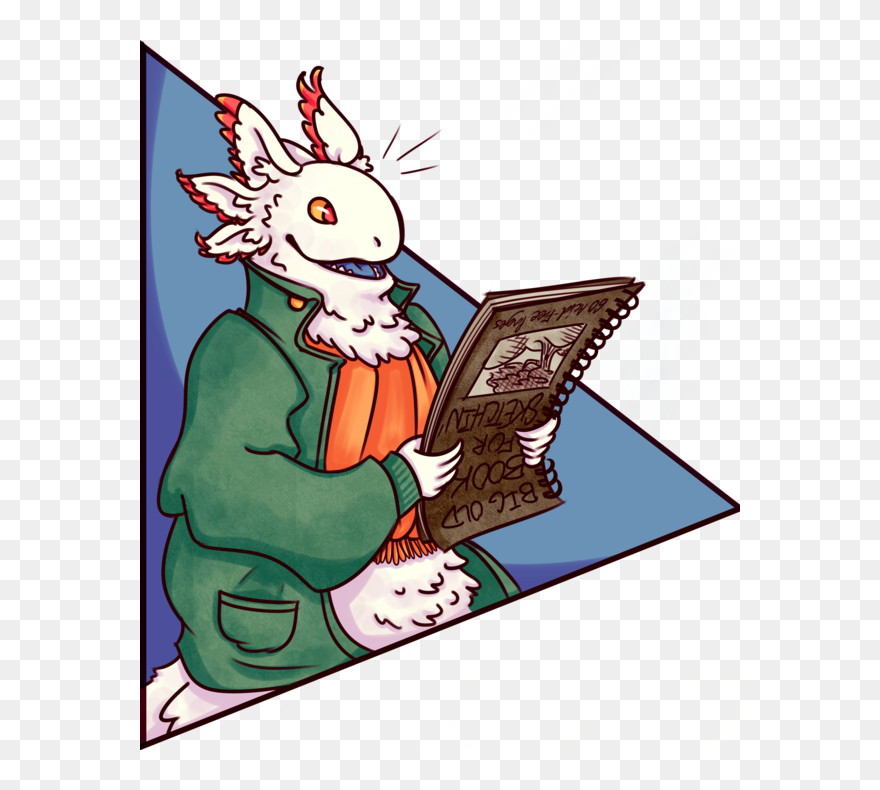 Ipo"s Big Old Book For Sketchin - Cartoon Clipart