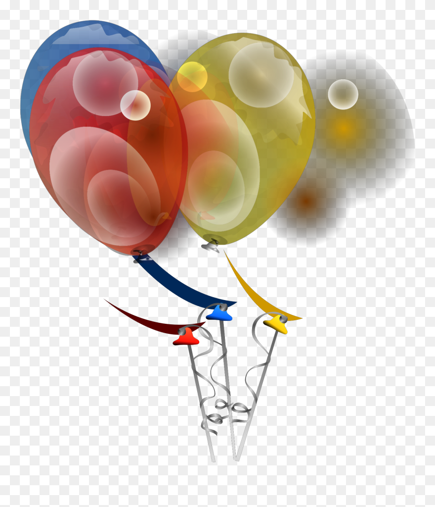 Birthday Balloons Clipart