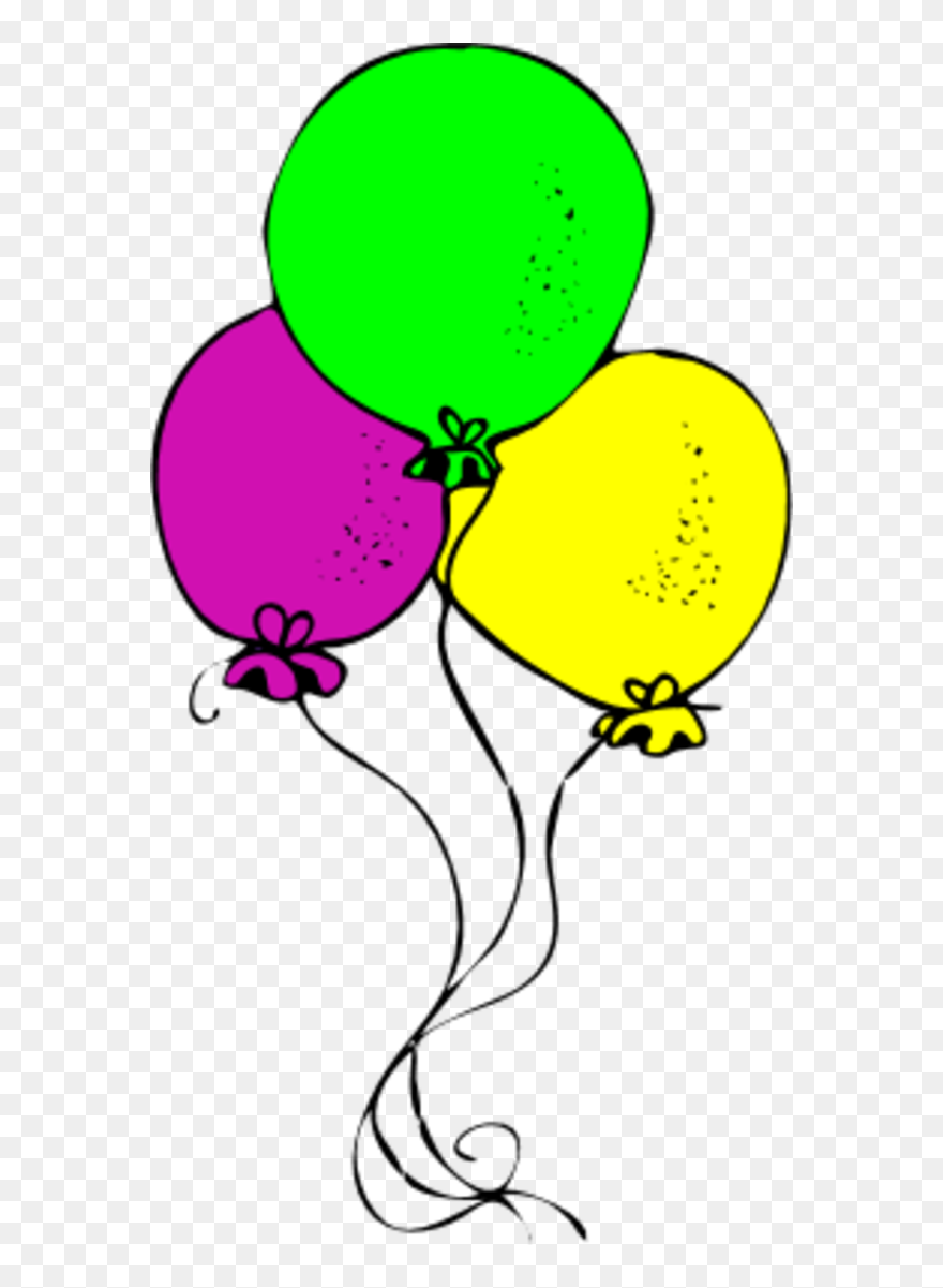 Vector Clip Art - Clip Art Palloncini - Png Download