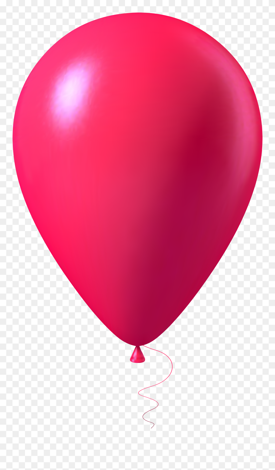 Balloon Pink Clip Art - Luftballon Pink Clipart - Png Download