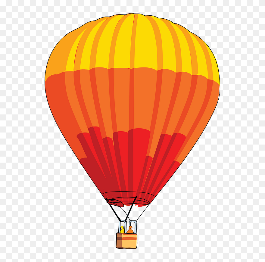 Hot Air Balloon Clipart - Transparent Hot Air Balloon Clip Art - Png Download