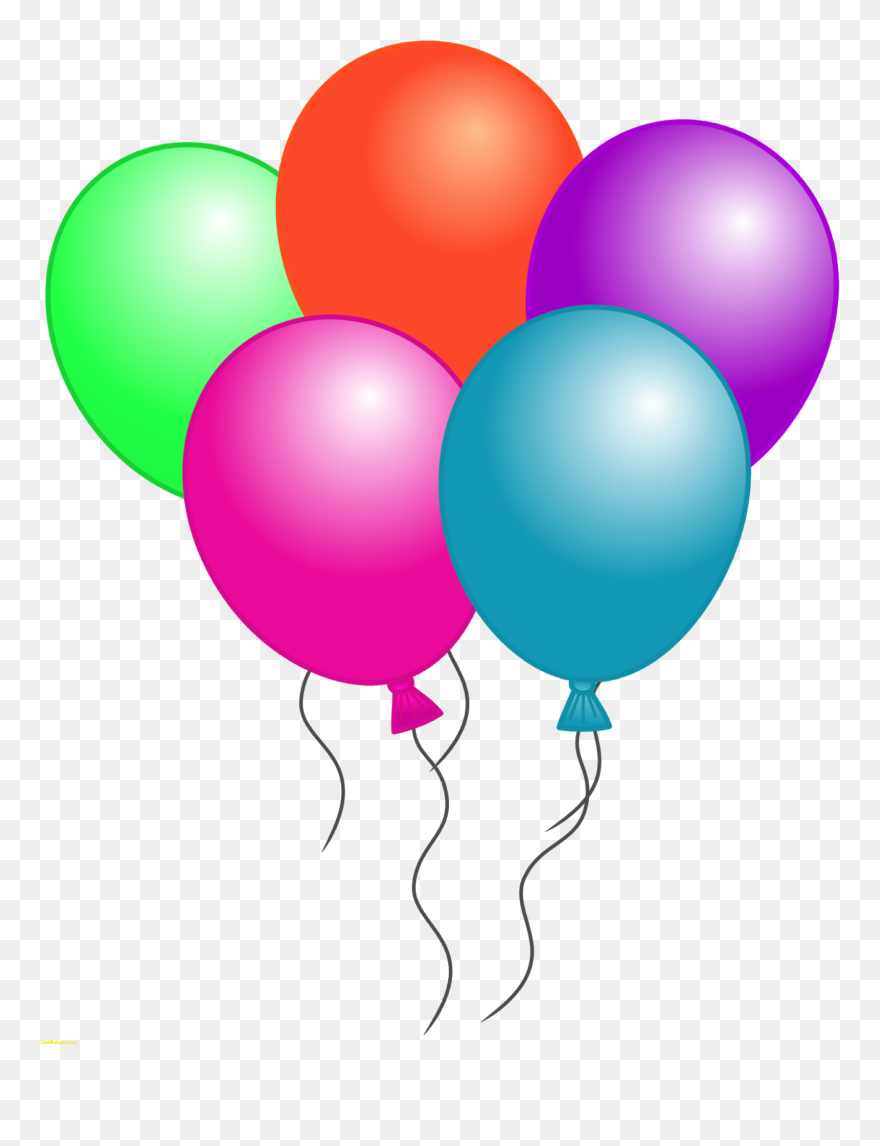 Transparent Free Birthday Clip Art - Balloon Clipart - Png Download