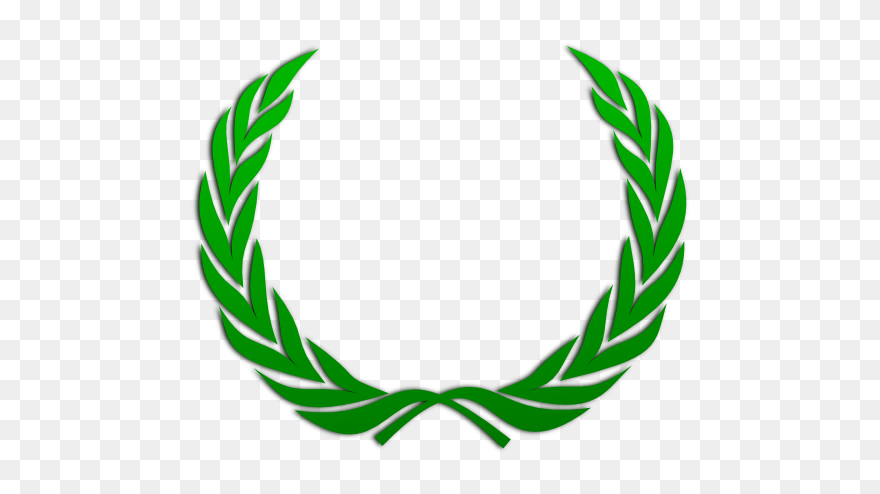 Leaf Clipart Logo, Leaf Logo Transparent Free For Download - Laurel Png Green