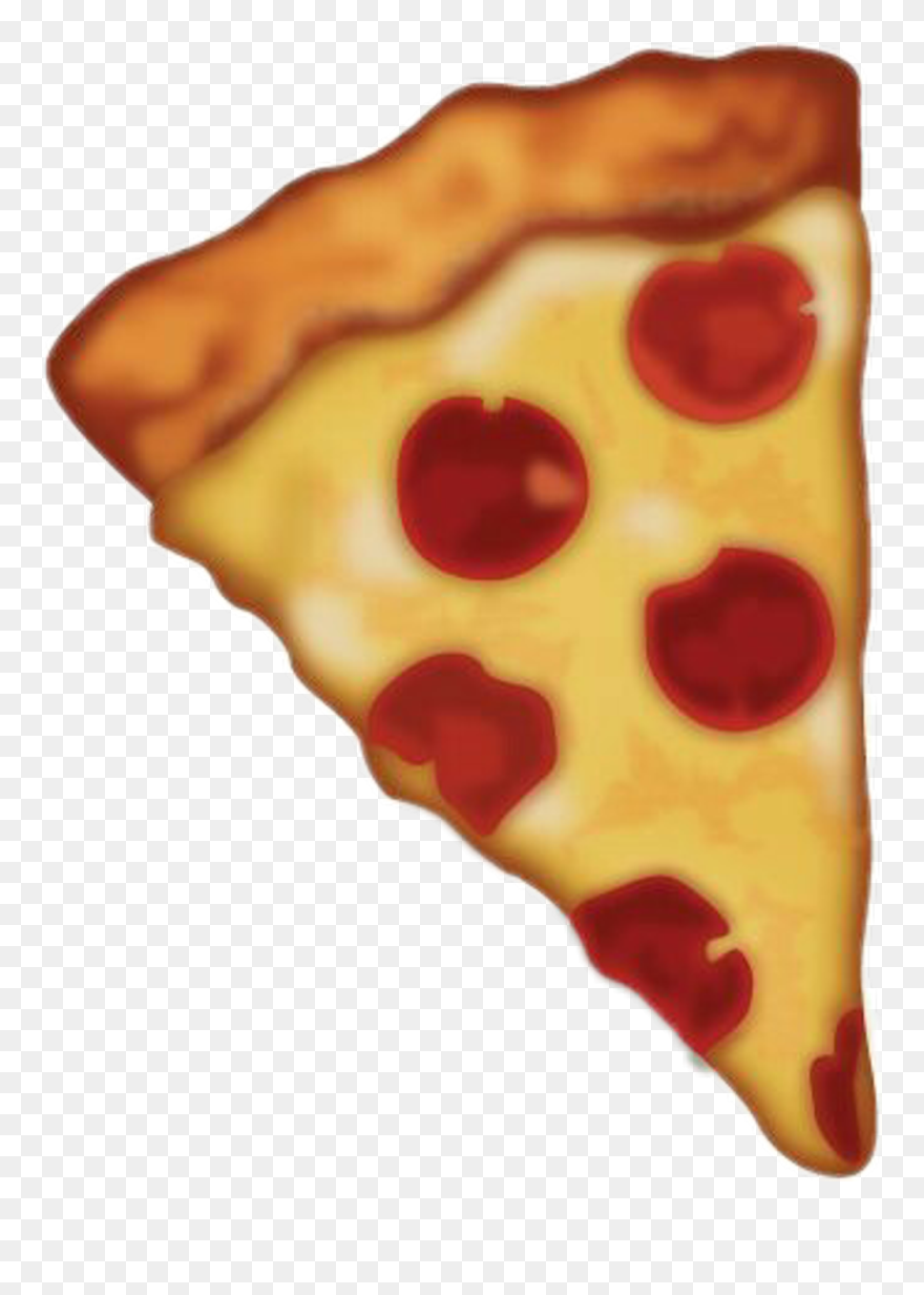 #pizza #slice #emoji #fastfood - Iphone Pizza Emoji Png Clipart