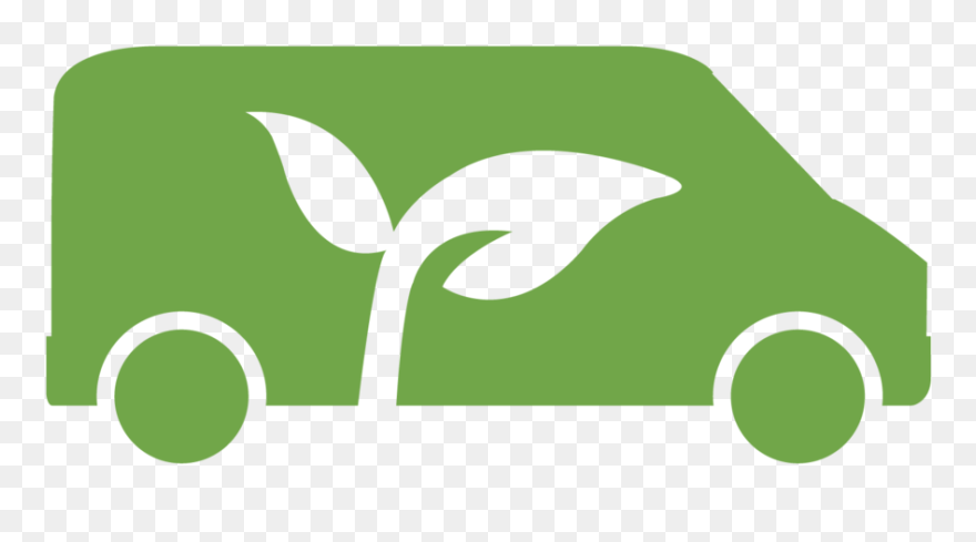 Veggie Van Green Sprout Van Clipart