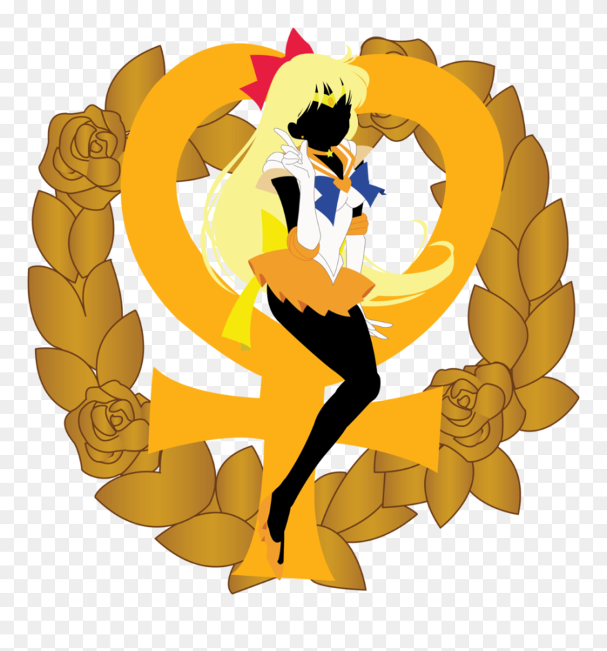 #sailormoon #anime #sailor Venus #撞色系 - Sailor Moon Simbolo Venus Clipart