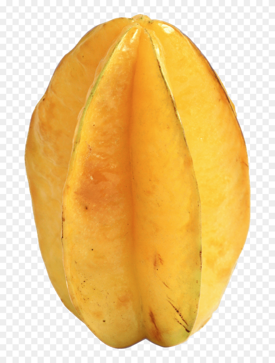 Star Fruit Clipart Transparent Download Carambola Starfruit - Starfruit - Png Download