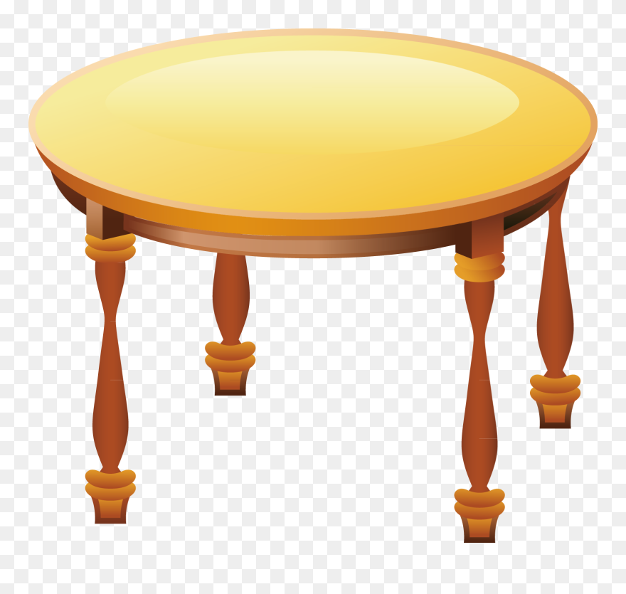 Vector Stock Dining Table Clipart