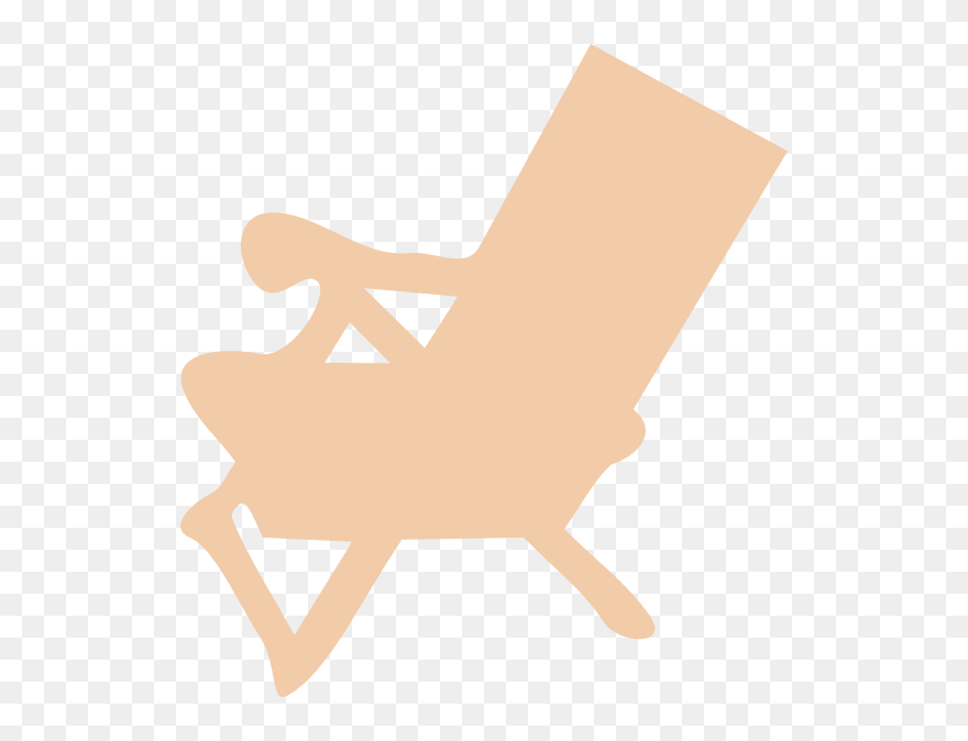 Beach Table Chair Clip Art - Png Download
