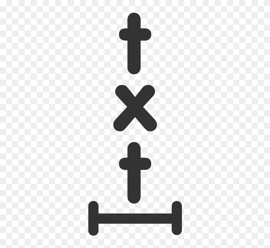 Ftvertical Text - Cross Clipart