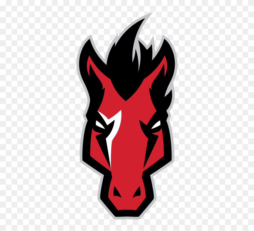 Manor High School Mustang Clipart