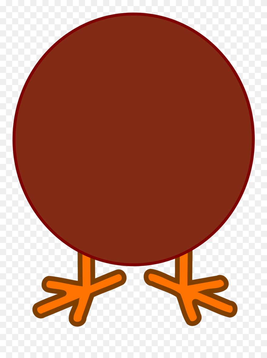 Turkey Body Cartoon Clipart