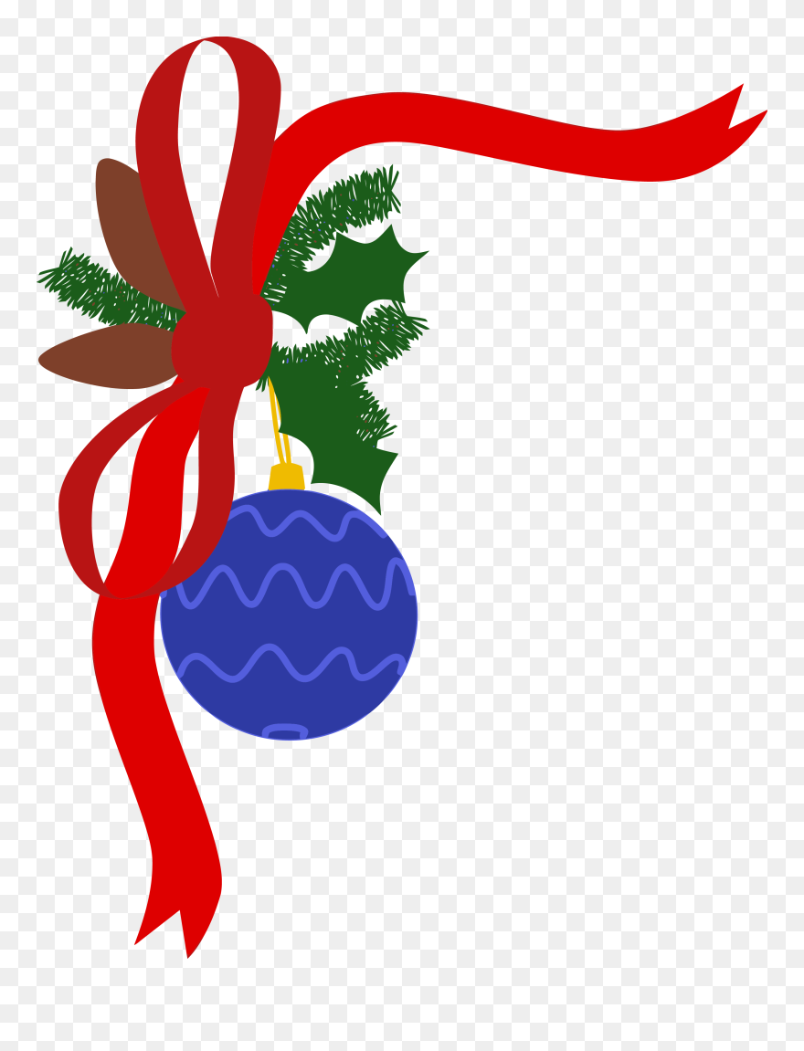 Christmas Clipartly Funny Ornamental Clipart Png - Transparent Holiday Clip Art