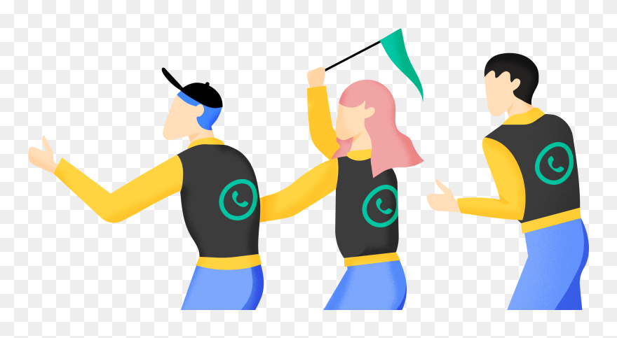 Employee Clipart Phone Call - Cartoon - Png Download