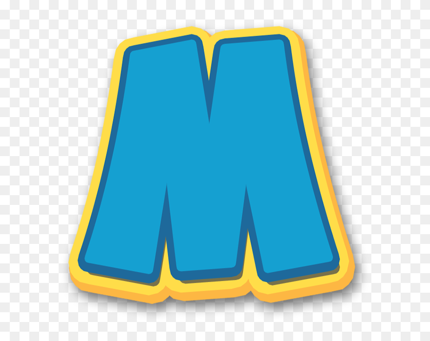 Alphabet Birthday Dog Letter Party Free Clipart Hd - Alphabet Paw Patrol Letter M - Png Download