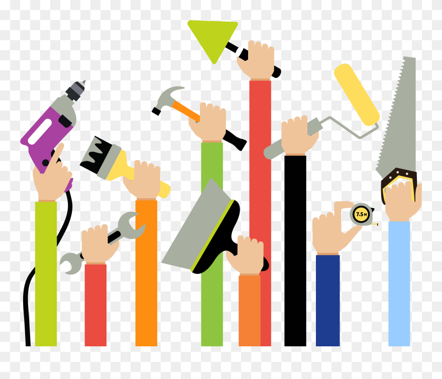 Le Secteur Du Bricolage Utilise L"envoi D"alerte Sms - Bricolage Png Clipart