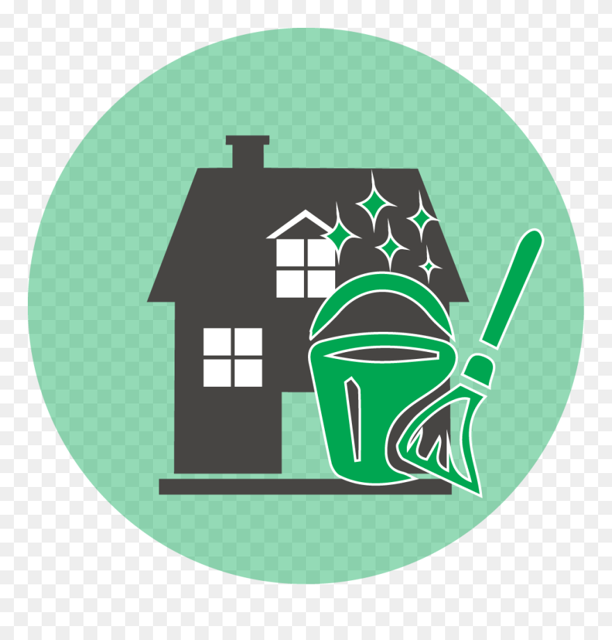 Asj Painting Commercial Property - Home Cleaning Icon Png Clipart