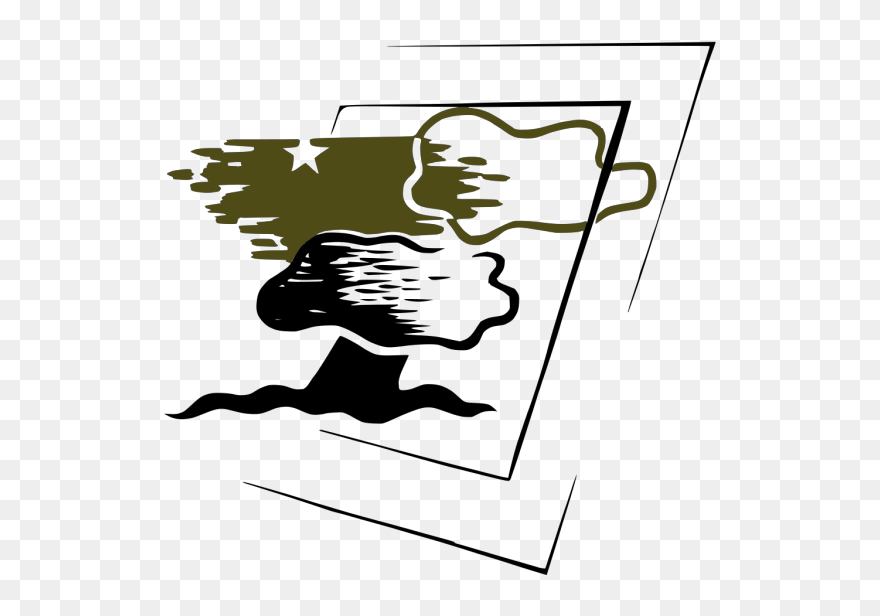 Tree Portrait Cartoon Png Icons - Hand Clipart