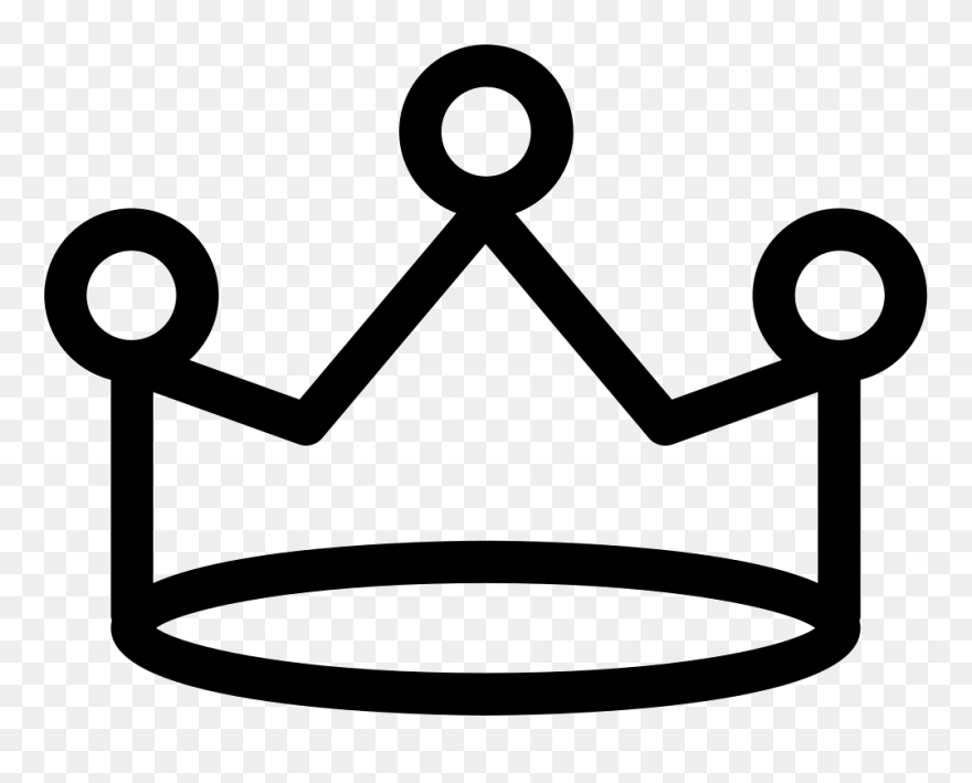 Transparent Royal Crown Images Clip Art - Crown Outline Png