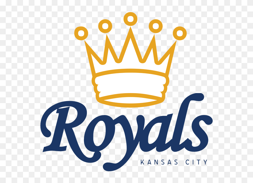 Kc Royals Crown Clipart Clip Freeuse Stock Cool Royal - Kc Royals Crown Logo - Png Download