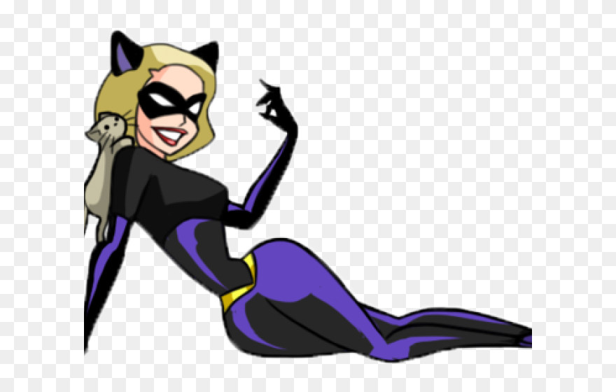 Catwoman Clipart Transparent Background Png Download Catwoman Cartoon Png 5776741 Pinclipart