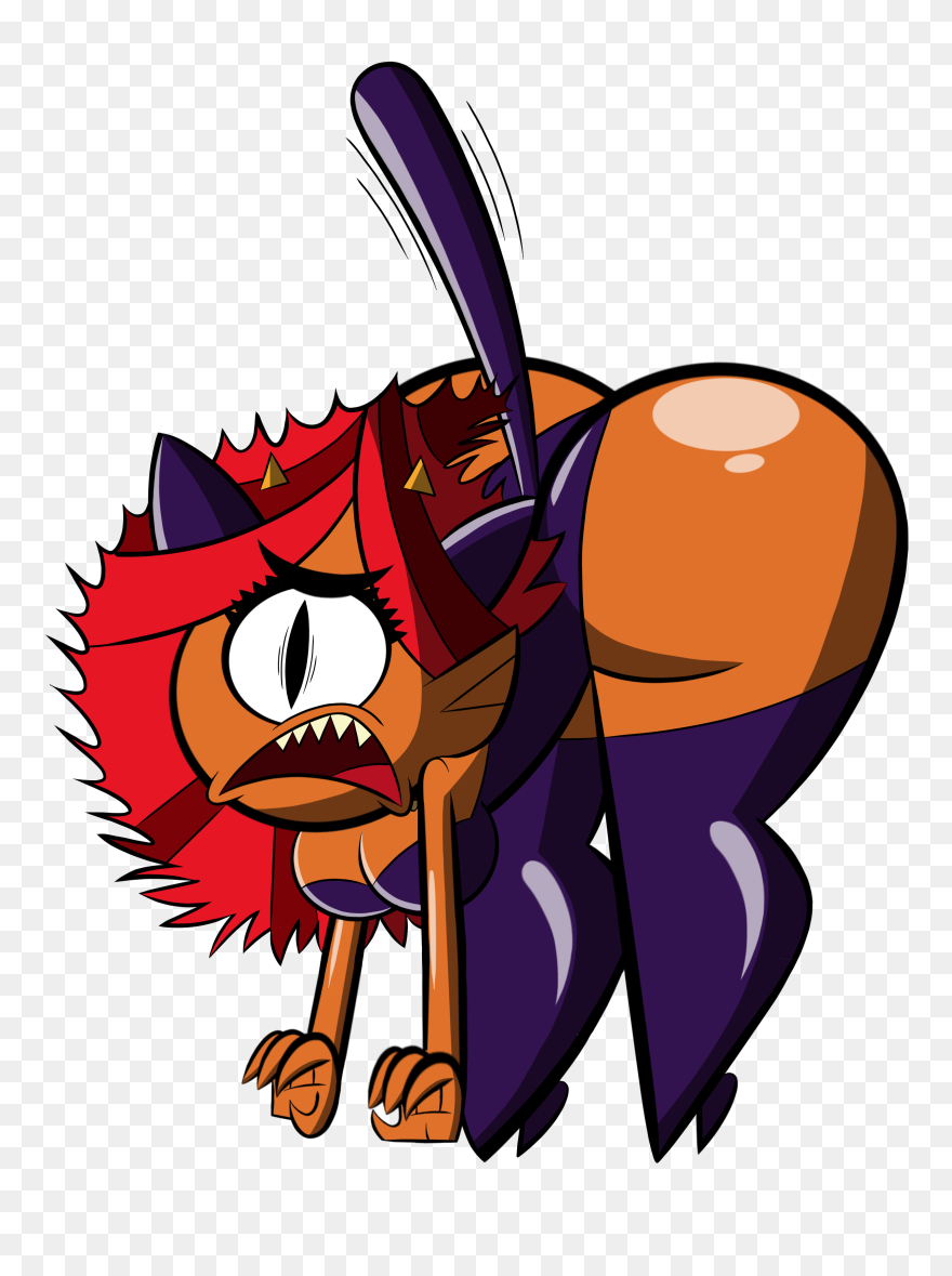 Feisty Kitty Cat Saffi By Ck Draws Stuff - Jimmy Two Shoes Cartoon Clipart