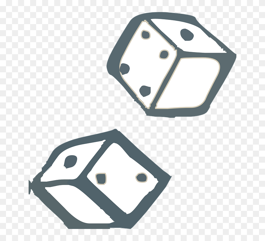 Rolling Dice Clipart