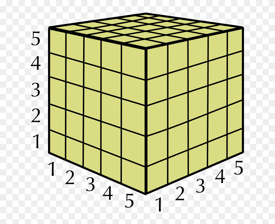 3 Cubed Clipart