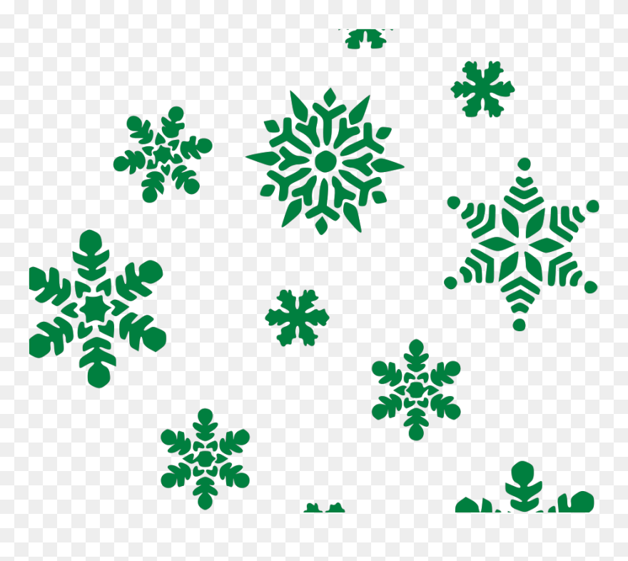 Download Snowflake Svg Clip Arts Falling Snowflakes Clipart Black And